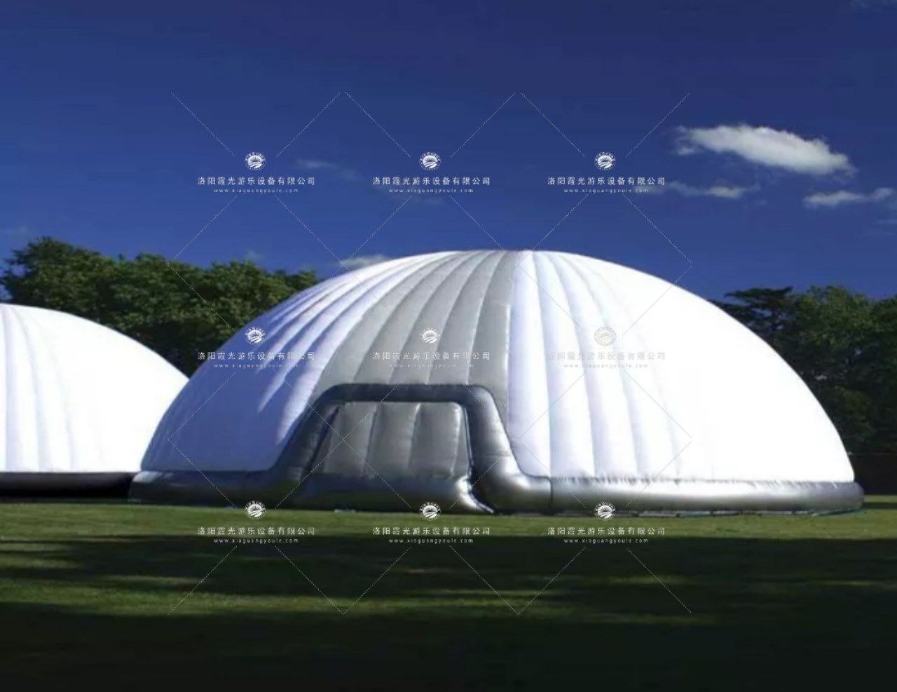 莲池球型充气帐篷